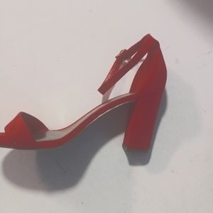 Worthington chunky strap heels